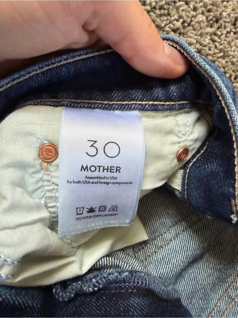 MOTHER The Half Pipe Ankle Denim - Picture 5 of 6